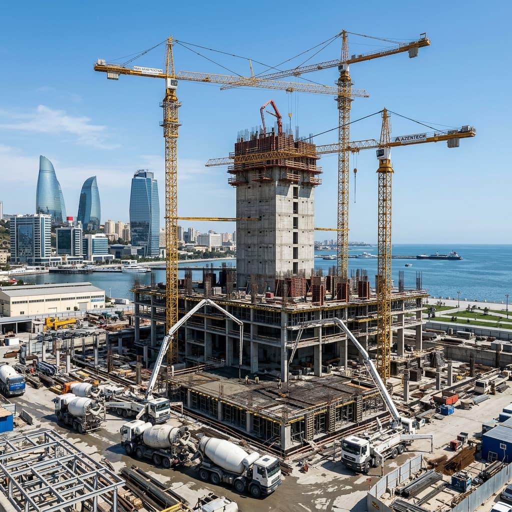 NAF Texnika Port Baku Towers 2 İcarəsi Bakı
