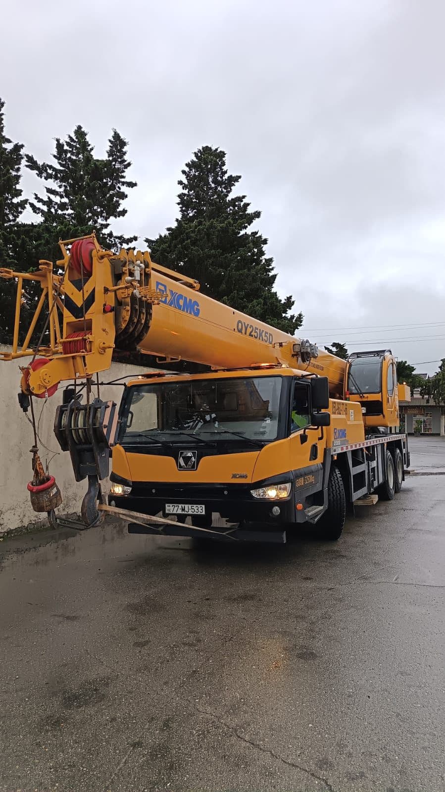 NAF Texnika Avtokran / Mobile Crane İcarəsi Bakı